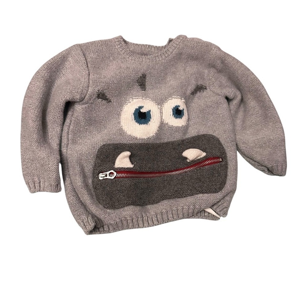 Zara Gray Knitwear - Picture 1 of 3